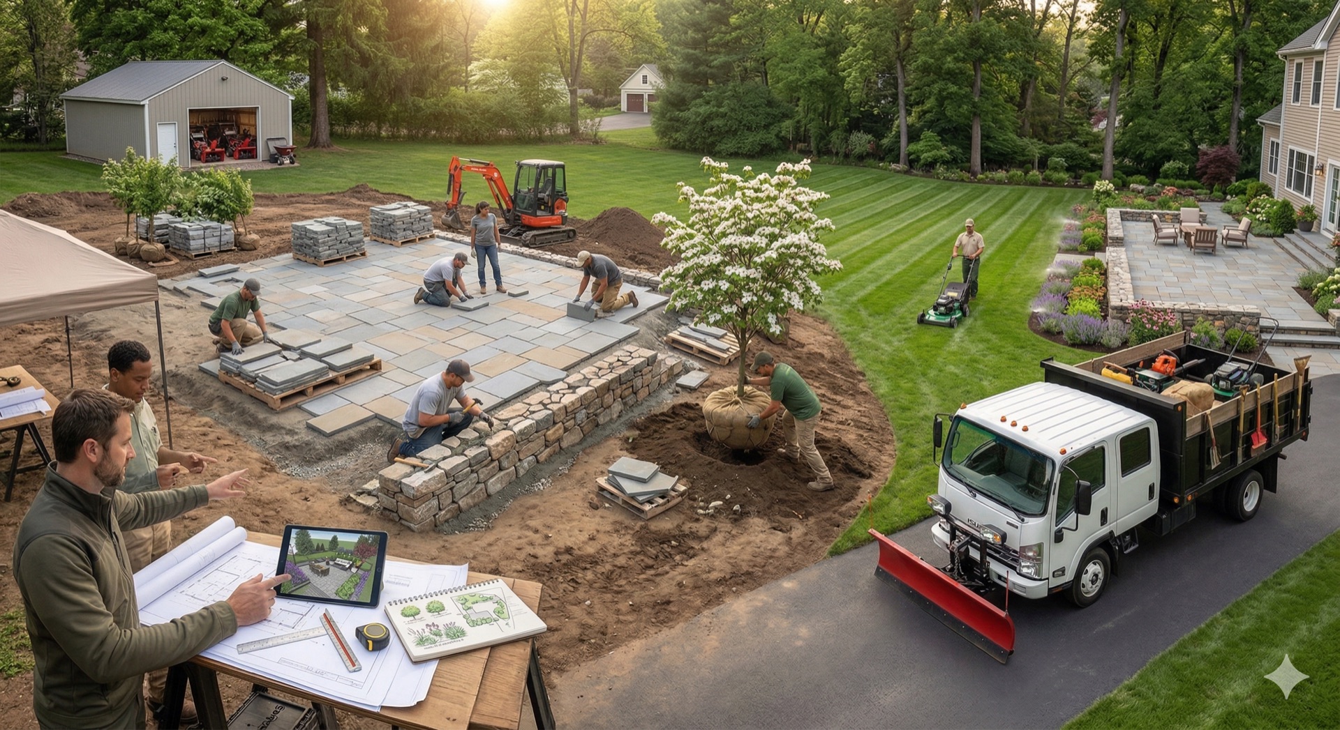 New small business getting professional online presence